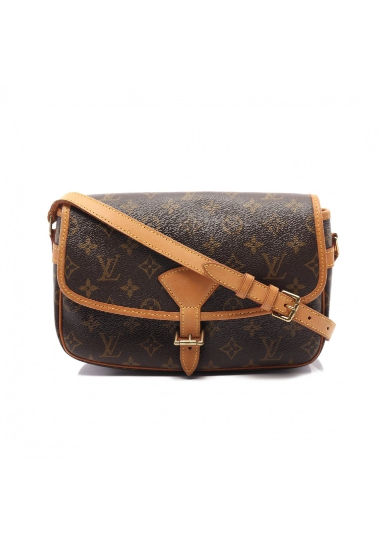 Pre-loved LOUIS VUITTON Sologne Classic Monogram Shoulder Bag PVC Genuine Leather Brown 3 Pre-loved LOUIS VUITTON Sologne Classic Monogram Shoulder Bag PVC Genuine Leather Brown