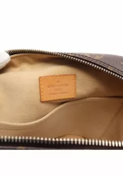 Pre-loved LOUIS VUITTON Manhattan PM Classic Monogram Handbag PVC Genuine Leather Brown -Louis Vuitton Shop louis vuitton 7456 0753146 6