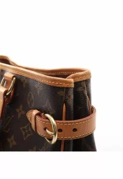 Pre-loved LOUIS VUITTON Batignolles Horizontal Classic Monogram Shoulder Bag PVC Genuine Leather Brown -Louis Vuitton Shop louis vuitton 7457 7353146 8