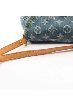 Pre-loved LOUIS VUITTON Mini Pleaty Classic Monogram Denim Shoulder Bag Genuine Leather Blue 16 Pre-loved LOUIS VUITTON Mini Pleaty Classic Monogram Denim Shoulder Bag Genuine Leather Blue -Louis Vuitton Shop louis vuitton 7458 8753146 7