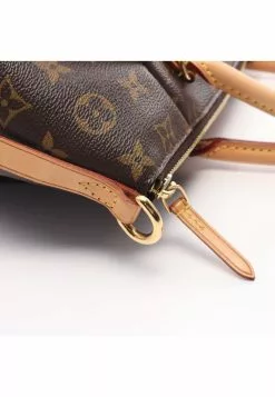 Pre-loved LOUIS VUITTON Turan PM Classic Monogram Handbag PVC Genuine Leather Brown 2 Way Style -Louis Vuitton Shop louis vuitton 7460 8853146 4