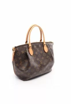 Pre-loved LOUIS VUITTON Turan PM Classic Monogram Handbag PVC Genuine Leather Brown 2 Way Style -Louis Vuitton Shop louis vuitton 7460 8853146 6