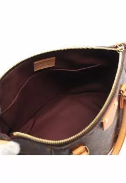 Pre-loved LOUIS VUITTON Turan PM Classic Monogram Handbag PVC Genuine Leather Brown 2 Way Style -Louis Vuitton Shop louis vuitton 7460 8853146 7