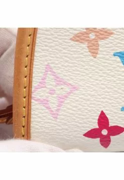 Pre-loved LOUIS VUITTON Shirley Classic Monogram multi white Shoulder Bag PVC Genuine Leather white -Louis Vuitton Shop louis vuitton 7462 5163146 6