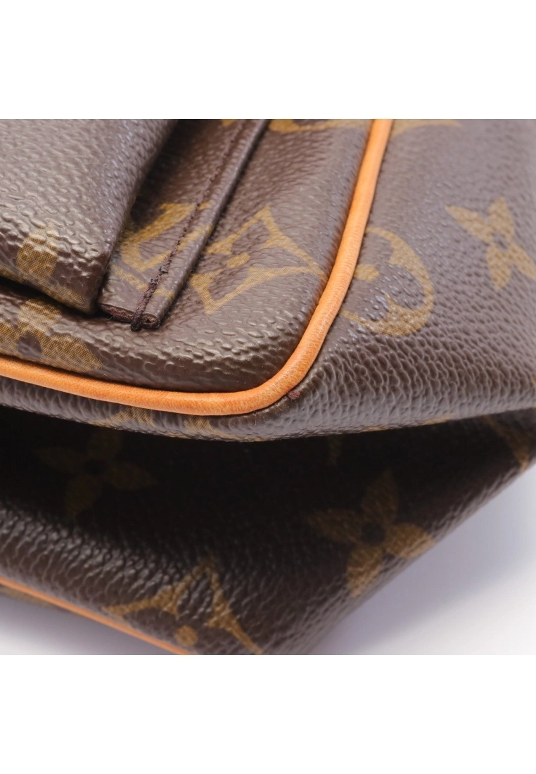 Pre-loved LOUIS VUITTON Viva cite PM Classic Monogram Shoulder Bag PVC Genuine Leather Brown 5 Pre-loved LOUIS VUITTON Viva cite PM Classic Monogram Shoulder Bag PVC Genuine Leather Brown - Image 3