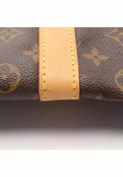 Pre-loved LOUIS VUITTON Keepall Bandouliere60 Classic Monogram Duffle Bag PVC Genuine Leather Brown 2 Way Style -Louis Vuitton Shop louis vuitton 7466 1063146 4