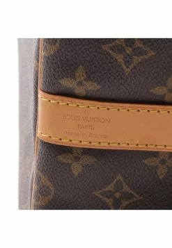 Pre-loved LOUIS VUITTON Keepall Bandouliere60 Classic Monogram Duffle Bag PVC Genuine Leather Brown 2 Way Style -Louis Vuitton Shop louis vuitton 7467 1063146 8