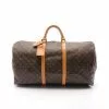 Pre-loved LOUIS VUITTON Keepall60 Classic Monogram Duffle Bag PVC Genuine Leather Brown -Louis Vuitton Shop louis vuitton 7479 4853146 1