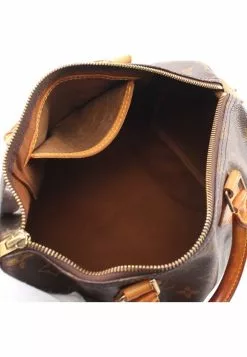 Pre-loved LOUIS VUITTON Speedy30 Classic Monogram Handbag PVC Genuine Leather Brown 14 Pre-loved LOUIS VUITTON Speedy30 Classic Monogram Handbag PVC Genuine Leather Brown -Louis Vuitton Shop louis vuitton 7484 5363146 6