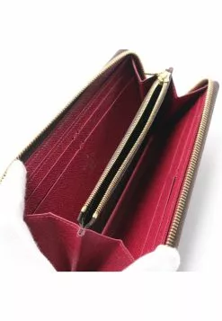 Pre-loved LOUIS VUITTON Portefeuille Clemence Classic Monogram peach red Rounded corner zipper long Wallet PVC Genuine Leather Brown pink purple 11 Pre-loved LOUIS VUITTON Portefeuille Clemence Classic Monogram peach red Rounded corner zipper long Wallet PVC Genuine Leather Brown pink purple -Louis Vuitton Shop louis vuitton 7485 2073146 2