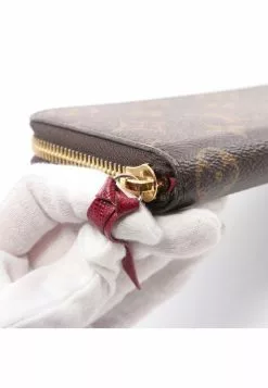 Pre-loved LOUIS VUITTON Portefeuille Clemence Classic Monogram peach red Rounded corner zipper long Wallet PVC Genuine Leather Brown pink purple 15 Pre-loved LOUIS VUITTON Portefeuille Clemence Classic Monogram peach red Rounded corner zipper long Wallet PVC Genuine Leather Brown pink purple -Louis Vuitton Shop louis vuitton 7486 2073146 6