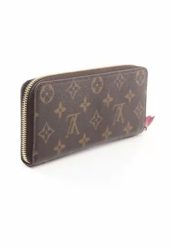Pre-loved LOUIS VUITTON Portefeuille Clemence Classic Monogram peach red Rounded corner zipper long Wallet PVC Genuine Leather Brown pink purple 17 Pre-loved LOUIS VUITTON Portefeuille Clemence Classic Monogram peach red Rounded corner zipper long Wallet PVC Genuine Leather Brown pink purple -Louis Vuitton Shop louis vuitton 7486 2073146 8