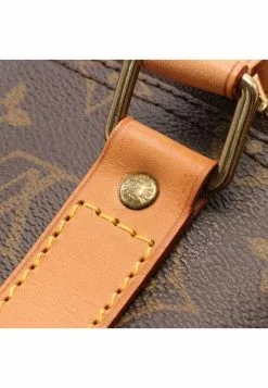 Pre-loved LOUIS VUITTON Keepall50 Classic Monogram Duffle Bag PVC Genuine Leather Brown -Louis Vuitton Shop louis vuitton 7490 2363146 7