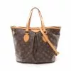 Pre-loved LOUIS VUITTON Palermo PM Classic Monogram Handbag PVC Genuine Leather Brown 2 Way Style -Louis Vuitton Shop louis vuitton 7493 1563146 1