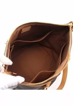 Pre-loved LOUIS VUITTON Palermo PM Classic Monogram Handbag PVC Genuine Leather Brown 2 Way Style -Louis Vuitton Shop louis vuitton 7494 1563146 3