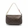 Pre-loved LOUIS VUITTON Pochette Accessoires Classic Monogram Handbag PVC Genuine Leather Brown -Louis Vuitton Shop louis vuitton 7497 0463146 1