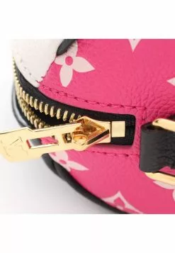 Pre-loved LOUIS VUITTON Speedy Bandouliere20 Classic Monogram empreinte embossed Genuine Leather Handbag Black white Pink 2 Way Style -Louis Vuitton Shop louis vuitton 7498 5463146 4