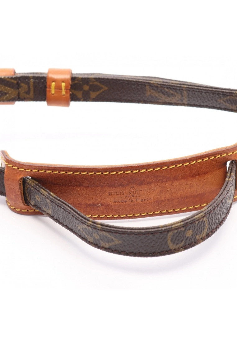 Pre-loved LOUIS VUITTON marly Bandouliere Horizontal Classic Monogram Shoulder Bag PVC Genuine Leather Brown 4 Pre-loved LOUIS VUITTON marly Bandouliere Horizontal Classic Monogram Shoulder Bag PVC Genuine Leather Brown - Image 2