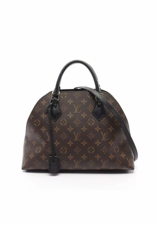 Pre-loved LOUIS VUITTON Alma BAG in BAG Classic Monogram Black Handbag PVC Genuine Leather Brown Black 2 Way Style 3 Pre-loved LOUIS VUITTON Alma BAG in BAG Classic Monogram Black Handbag PVC Genuine Leather Brown Black 2 Way Style -Louis Vuitton Shop louis vuitton 7501 2763146 1