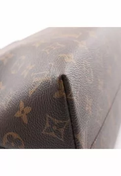 Pre-loved LOUIS VUITTON Alma BAG in BAG Classic Monogram Black Handbag PVC Genuine Leather Brown Black 2 Way Style -Louis Vuitton Shop louis vuitton 7502 2763146 5