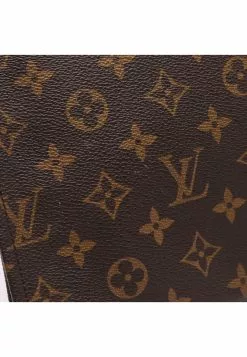 Pre-loved LOUIS VUITTON Posh Document Classic Monogram clutch PVC Brown -Louis Vuitton Shop louis vuitton 7503 8563146 3