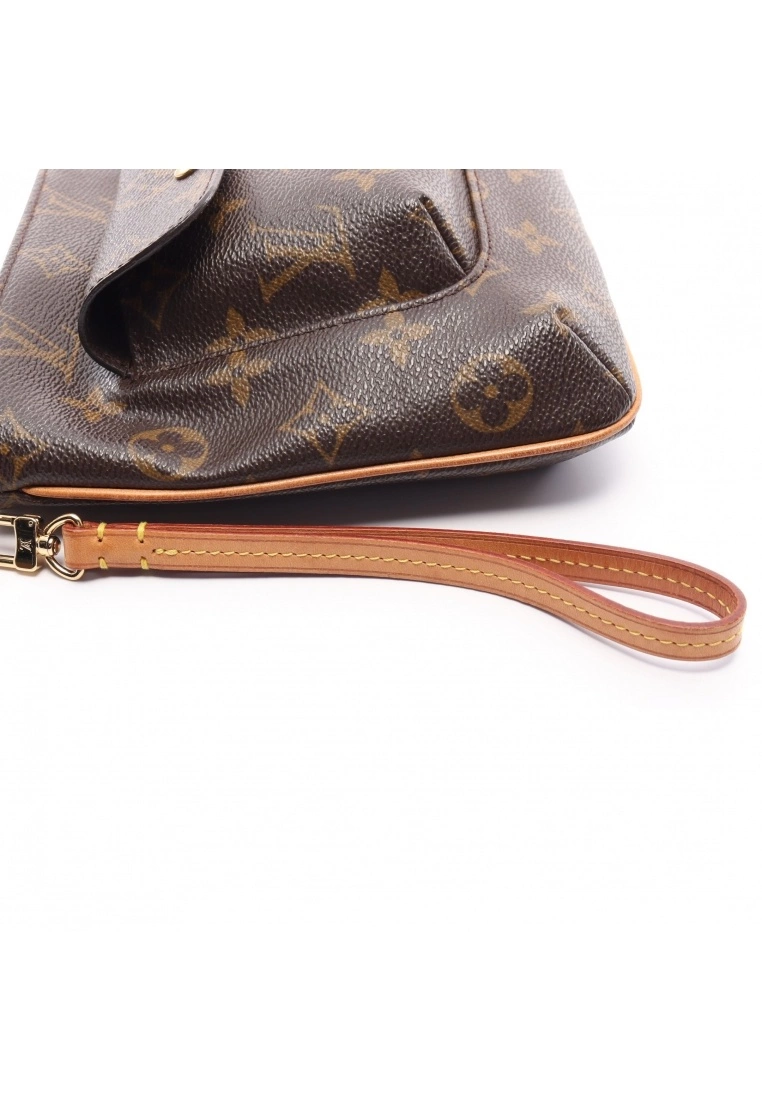 Pre-loved LOUIS VUITTON Partition Classic Monogram Small Pocket PVC Genuine Leather Brown 5 Pre-loved LOUIS VUITTON Partition Classic Monogram Small Pocket PVC Genuine Leather Brown - Image 3