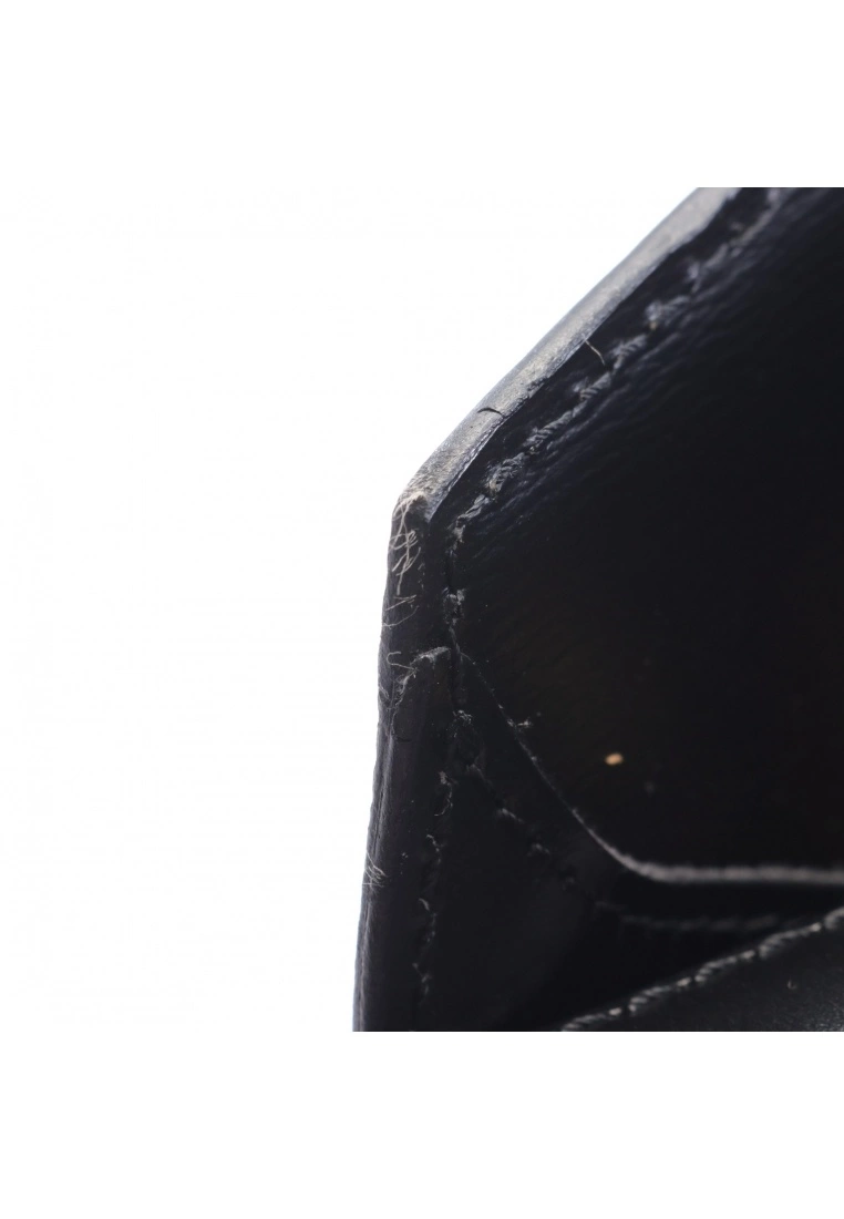 Pre-loved LOUIS VUITTON Cluny Waved Pattern Genuine Leather Shoulder Bag Black 4 Pre-loved LOUIS VUITTON Cluny Waved Pattern Genuine Leather Shoulder Bag Black - Image 2