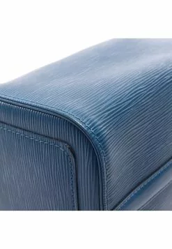 Pre-loved LOUIS VUITTON Speedy25 Waved Pattern toledo blue Genuine Leather Handbag Blue -Louis Vuitton Shop louis vuitton 7507 7963146 2