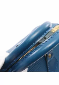 Pre-loved LOUIS VUITTON Speedy25 Waved Pattern toledo blue Genuine Leather Handbag Blue -Louis Vuitton Shop louis vuitton 7507 7963146 6