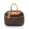 Pre-loved LOUIS VUITTON Deauville Bowling Vanity Classic Monogram Handbag PVC Genuine Leather Brown 2 Pre-loved LOUIS VUITTON Deauville Bowling Vanity Classic Monogram Handbag PVC Genuine Leather Brown -Louis Vuitton Shop louis vuitton 7508 5863146 1