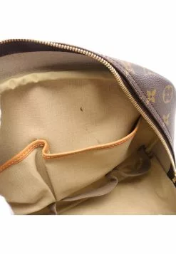 Pre-loved LOUIS VUITTON Deauville Bowling Vanity Classic Monogram Handbag PVC Genuine Leather Brown -Louis Vuitton Shop louis vuitton 7509 5863146 4