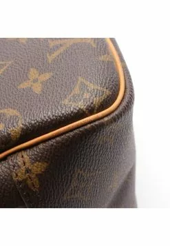 Pre-loved LOUIS VUITTON Deauville Bowling Vanity Classic Monogram Handbag PVC Genuine Leather Brown -Louis Vuitton Shop louis vuitton 7509 5863146 5