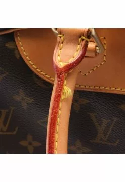 Pre-loved LOUIS VUITTON Deauville Bowling Vanity Classic Monogram Handbag PVC Genuine Leather Brown -Louis Vuitton Shop louis vuitton 7509 5863146 7