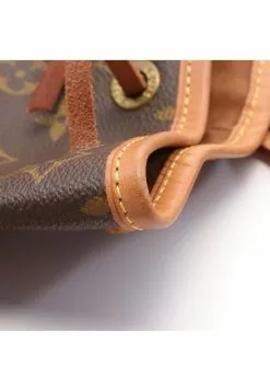 Pre-loved LOUIS VUITTON Montsouris MM Classic Monogram Backpack PVC Genuine Leather Brown -Louis Vuitton Shop louis vuitton 7594 2953146 7