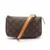 Pre-loved Pochette Accessoires Classic Monogram Handbag PVC Genuine Leather Brown With Extra Bag Strap LOUIS VUITTON 2 Pre-loved Pochette Accessoires Classic Monogram Handbag PVC Genuine Leather Brown With Extra Bag Strap LOUIS VUITTON -Louis Vuitton Shop louis vuitton 8016 1184046 1