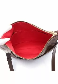 Pre-loved Bloomsbury PM Black checkerboard grid Shoulder Bag PVC Genuine Leather Brown LOUIS VUITTON -Louis Vuitton Shop louis vuitton 8016 5384046 3