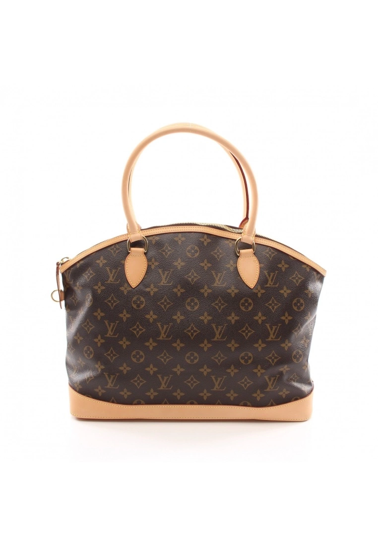 Pre-loved LockitHorizontal Classic Monogram Handbag Tote Bag PVC Genuine Leather Brown LOUIS VUITTON 3 Pre-loved LockitHorizontal Classic Monogram Handbag Tote Bag PVC Genuine Leather Brown LOUIS VUITTON