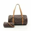 Pre-loved Papillon30 Classic Monogram Handbag PVC Genuine Leather Brown LOUIS VUITTON -Louis Vuitton Shop louis vuitton 8018 5484046 1