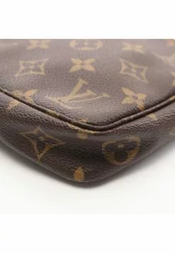 Pre-loved Pochette Accessoires Classic Monogram Handbag PVC Genuine Leather Brown LOUIS VUITTON -Louis Vuitton Shop louis vuitton 8019 3484046 7