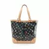 Pre-loved Charline MM Classic Monogram multi Black Handbag Tote Bag PVC Genuine Leather Black LOUIS VUITTON -Louis Vuitton Shop louis vuitton 8026 4284046 1