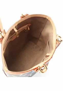 Pre-loved Charline MM Classic Monogram multi Black Handbag Tote Bag PVC Genuine Leather Black LOUIS VUITTON -Louis Vuitton Shop louis vuitton 8026 4284046 3