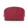 Pre-loved Pochette Cosmetic Pouch Waved Pattern peach red Genuine Leather Small Pocket pink purple LOUIS VUITTON 2 Pre-loved Pochette Cosmetic Pouch Waved Pattern peach red Genuine Leather Small Pocket pink purple LOUIS VUITTON -Louis Vuitton Shop louis vuitton 8028 7084046 1