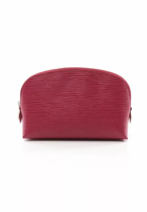 Pre-loved Pochette Cosmetic Pouch Waved Pattern peach red Genuine Leather Small Pocket pink purple LOUIS VUITTON 2 Pre-loved Pochette Cosmetic Pouch Waved Pattern peach red Genuine Leather Small Pocket pink purple LOUIS VUITTON -Louis Vuitton Shop louis vuitton 8028 7084046 1