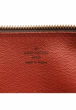 Pre-loved Papillon30 Black checkerboard grid Handbag PVC Genuine Leather Brown LOUIS VUITTON -Louis Vuitton Shop louis vuitton 8043 7884046 4