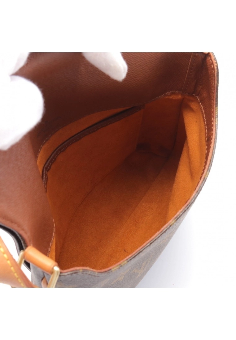 Pre-loved Musette salsa long stap Classic Monogram Shoulder Bag PVC Genuine Leather Brown LOUIS VUITTON 5 Pre-loved Musette salsa long stap Classic Monogram Shoulder Bag PVC Genuine Leather Brown LOUIS VUITTON - Image 3