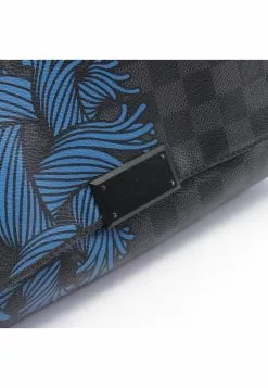 Pre-loved District PM Ink and black checkerboard grid Christopher Nemeth Shoulder Bag PVC Genuine Leather Black Blue LOUIS VUITTON 14 Pre-loved District PM Ink and black checkerboard grid Christopher Nemeth Shoulder Bag PVC Genuine Leather Black Blue LOUIS VUITTON -Louis Vuitton Shop louis vuitton 8071 3594046 6