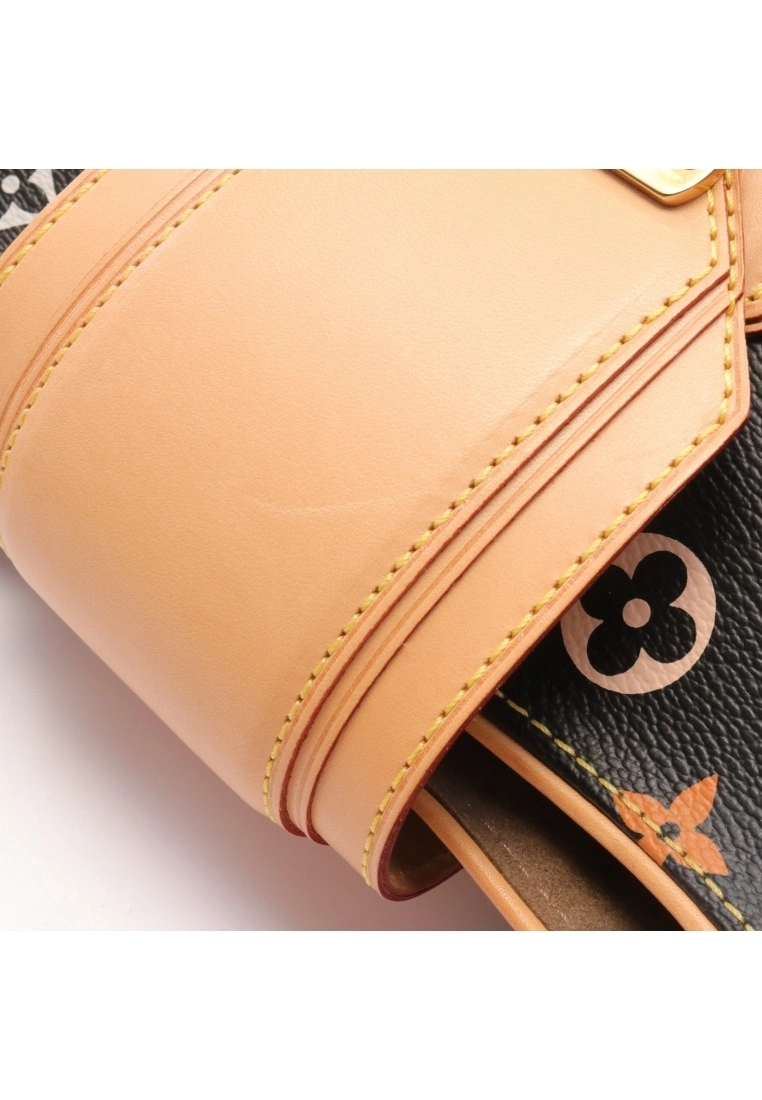 Pre-loved Greed Classic Monogram multi Black Handbag PVC Genuine Leather Black LOUIS VUITTON 7 Pre-loved Greed Classic Monogram multi Black Handbag PVC Genuine Leather Black LOUIS VUITTON - Image 5