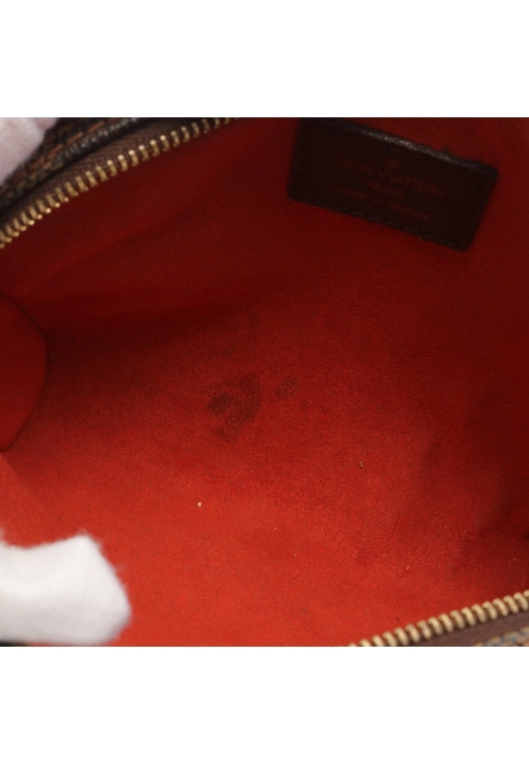 Pre-loved Pochette Ipanema Black checkerboard grid Shoulder Bag PVC Genuine Leather Brown LOUIS VUITTON 7 Pre-loved Pochette Ipanema Black checkerboard grid Shoulder Bag PVC Genuine Leather Brown LOUIS VUITTON - Image 5