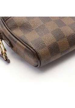 Pre-loved Pochette Ipanema Black checkerboard grid Shoulder Bag PVC Genuine Leather Brown LOUIS VUITTON 17 Pre-loved Pochette Ipanema Black checkerboard grid Shoulder Bag PVC Genuine Leather Brown LOUIS VUITTON -Louis Vuitton Shop louis vuitton 8098 6394046 8