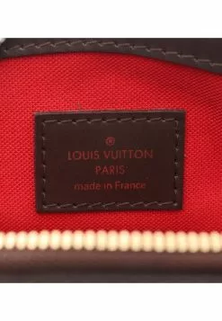 Pre-loved LOUIS VUITTON Verona PM Black Checkered Shoulder Bag PVC Genuine Leather Brown -Louis Vuitton Shop louis vuitton 8423 1747536 4